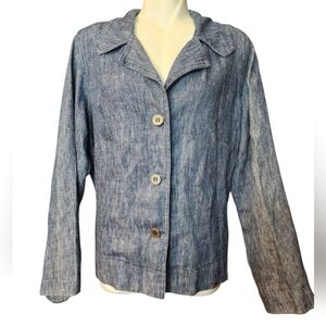 Cmc Vintage Blue Denim Jacket Good Condition